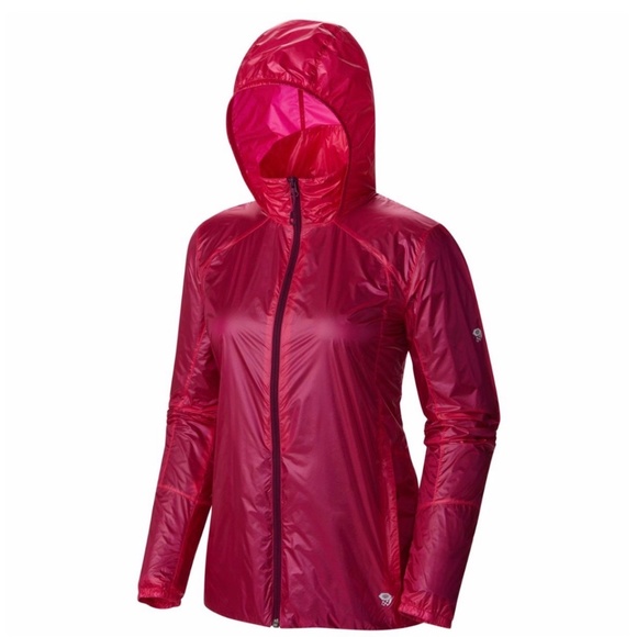Mountain Hardwear Ghost Lite Pro Jacket Women’s L Ultralight Windbreaker NWT - Picture 15 of 16